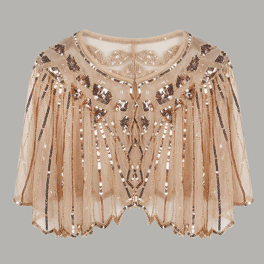 Banquet lace sequin coverup