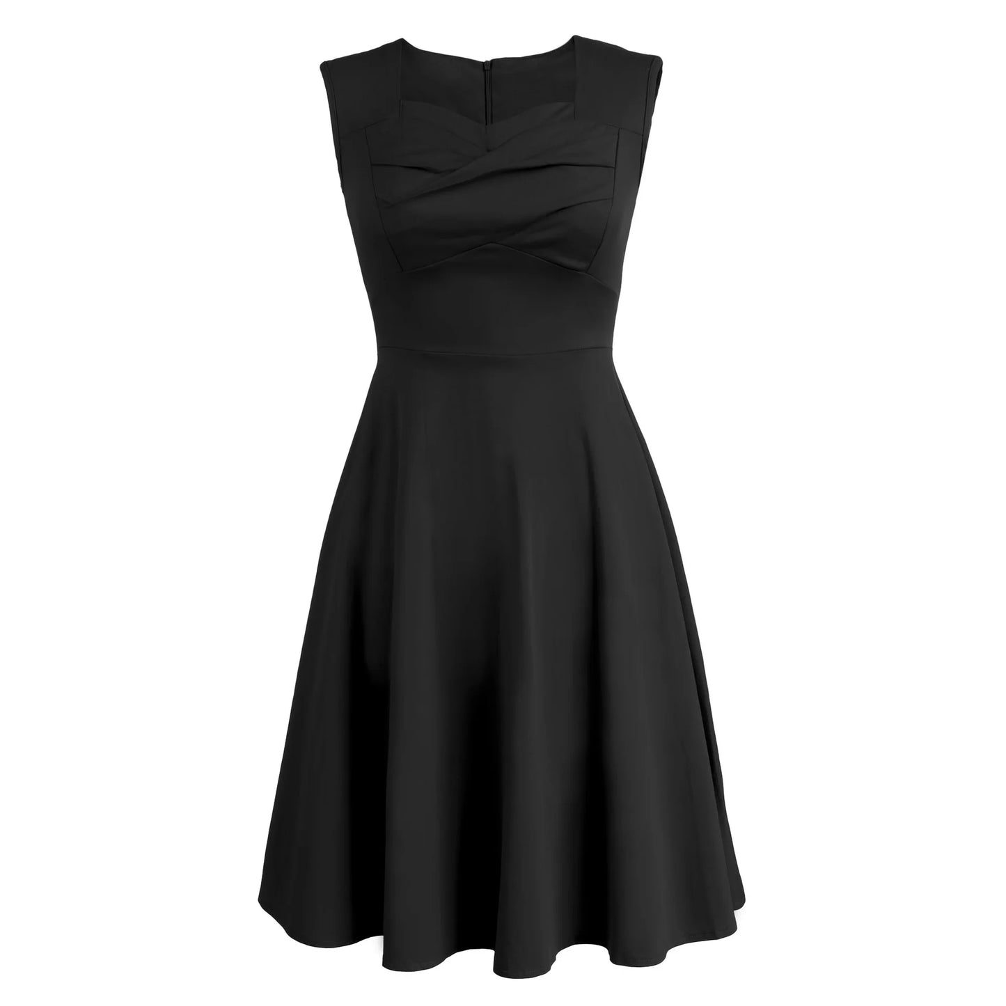 Designer Vintage Sleeveless Swing Dress