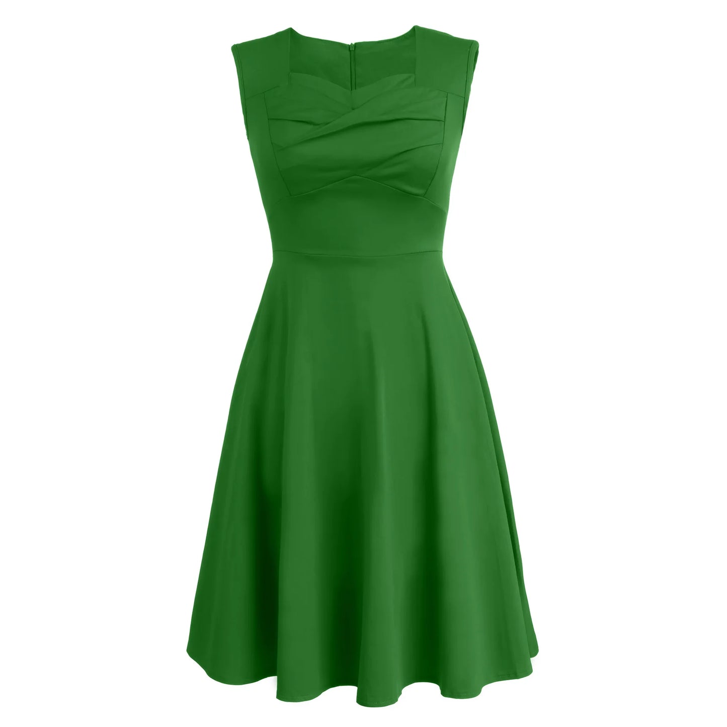 Designer Vintage Sleeveless Swing Dress