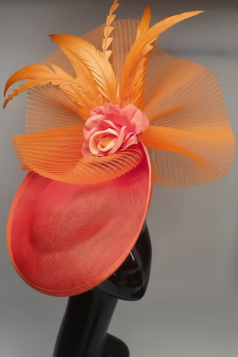Designer Fascinator Party Hat and Derby Headpiece