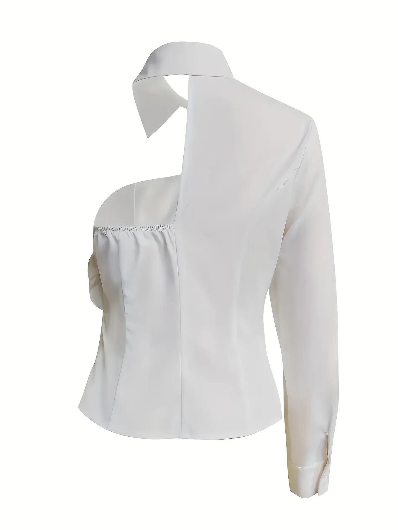 Floral Long Sleeve Lapel Collar Blouse
