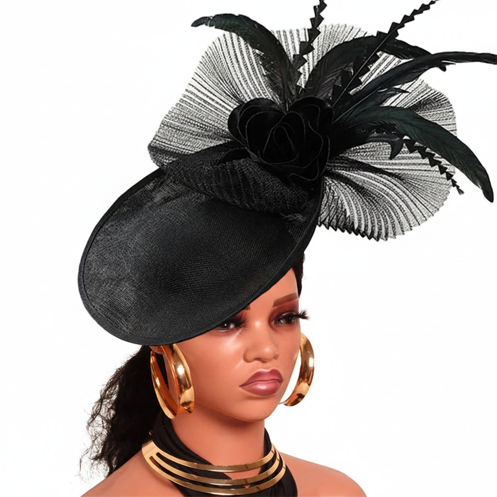 Designer Fascinator Party Hat and Derby Headpiece
