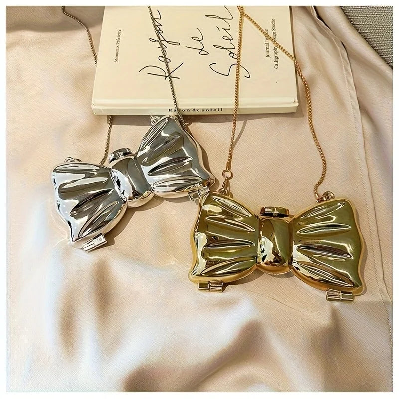 Luxury Golden Designer Evening Clutch