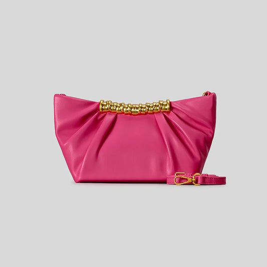 Elegant Ruched Hobos Clutch Bag