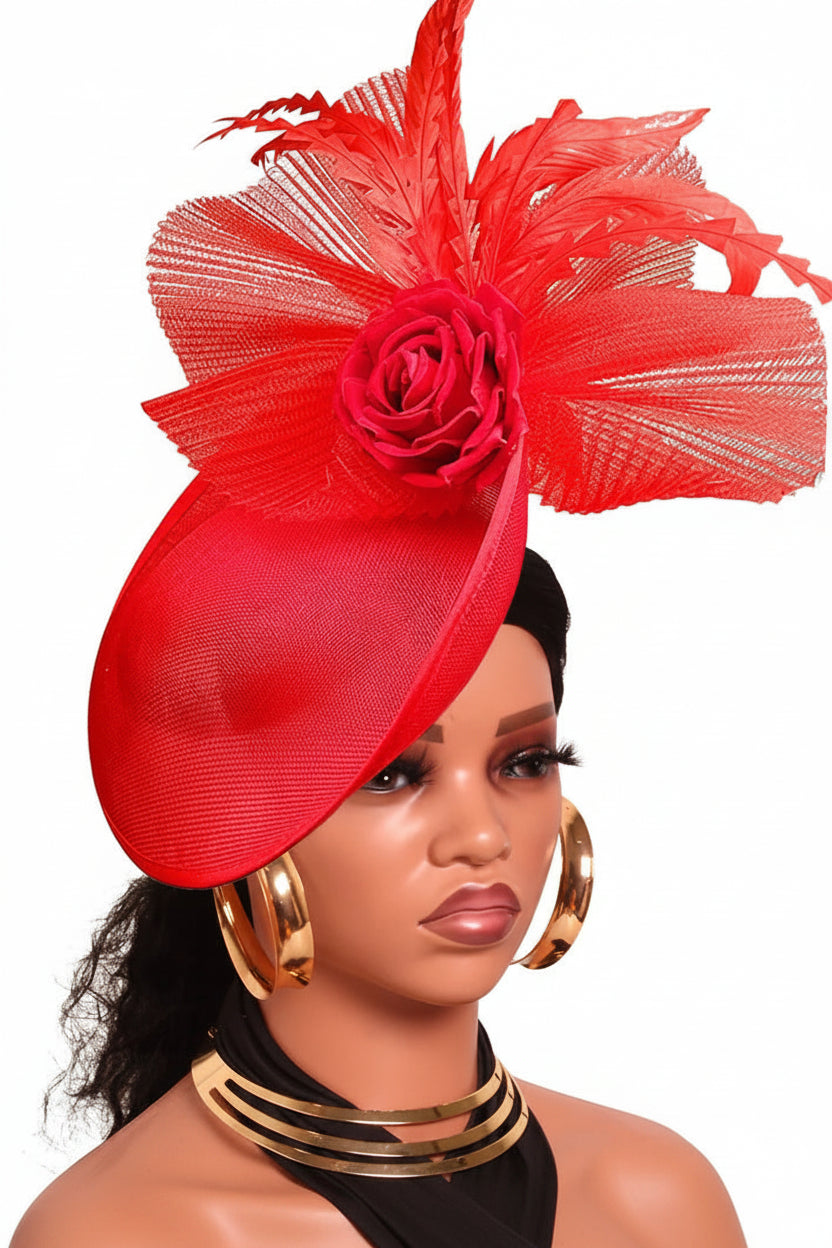 Designer Fascinator Party Hat and Derby Headpiece
