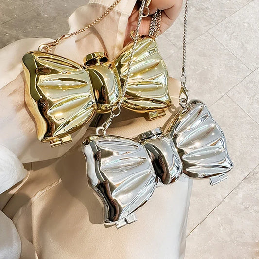 Luxury Golden Designer Evening Clutch