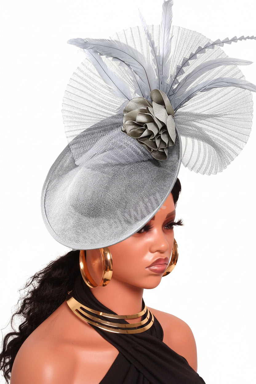 Designer Fascinator Party Hat and Derby Headpiece