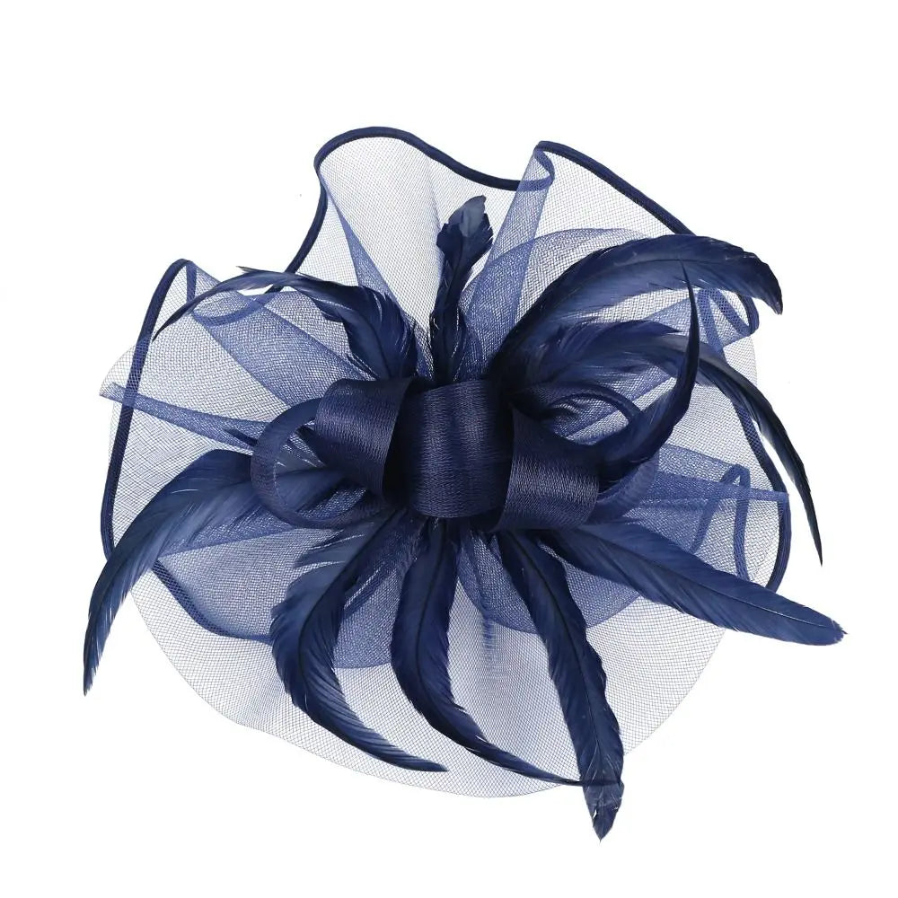 Stylish Top Hat Headband - Formal Feather Hat Headband