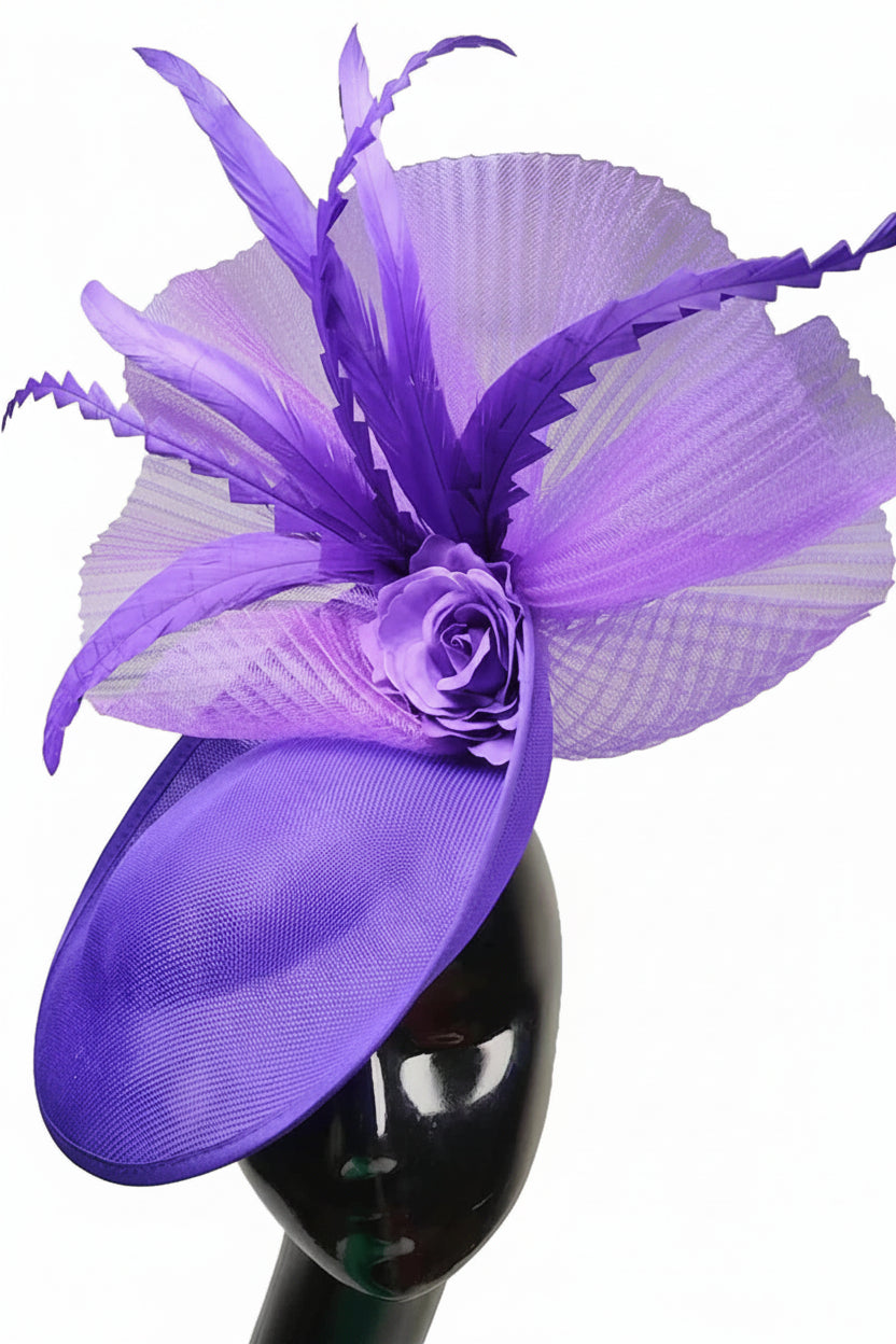 Designer Fascinator Party Hat and Derby Headpiece