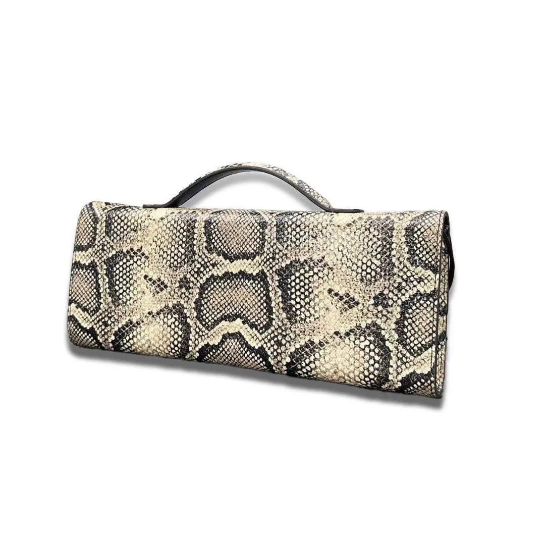 Luxury Design Snakeskin Pattern Crossbody Shoulder Bag
