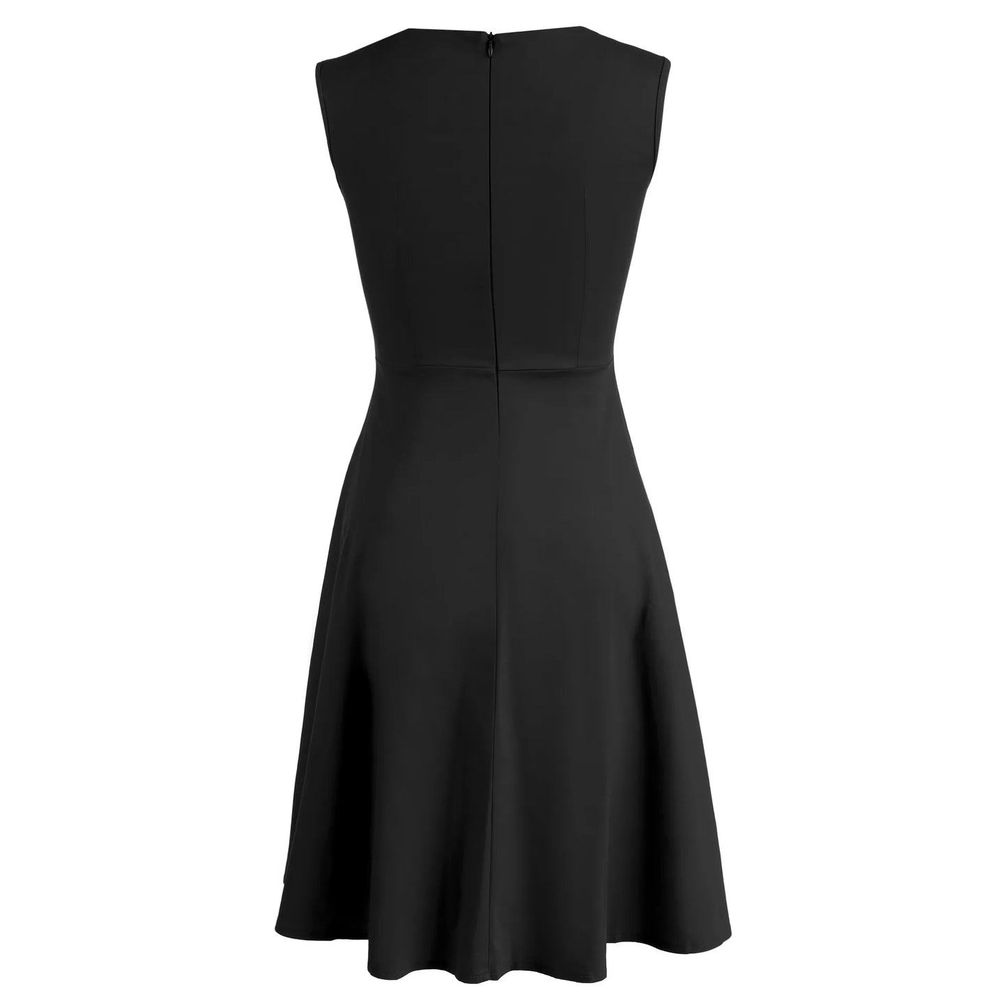 Designer Vintage Sleeveless Swing Dress