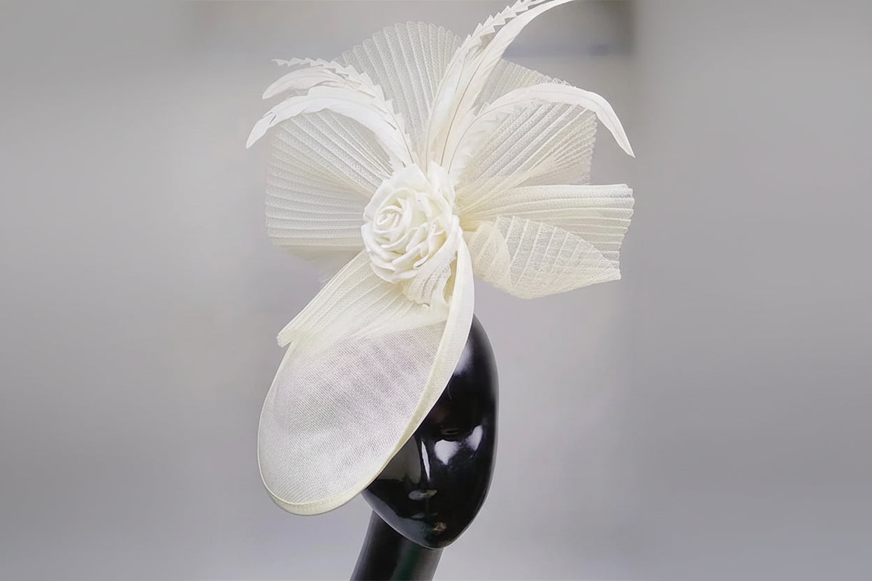 Designer Fascinator Party Hat and Derby Headpiece