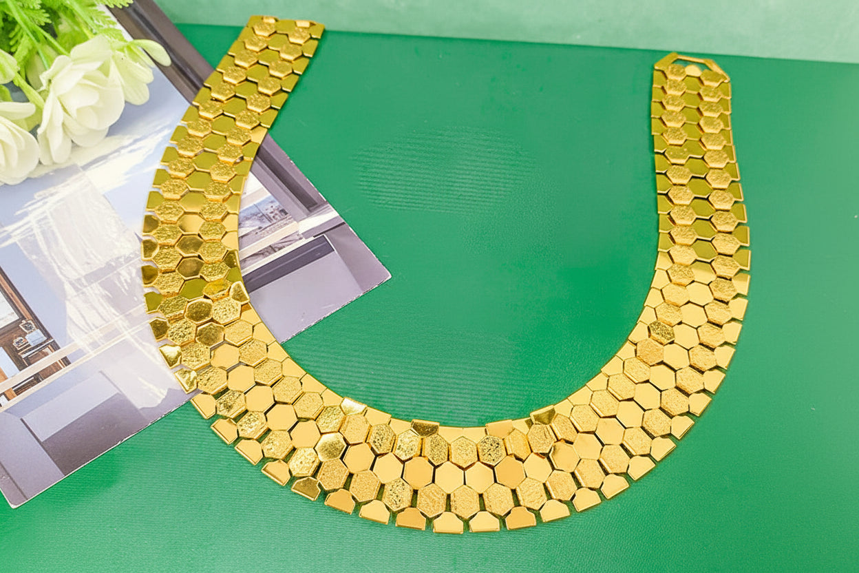 Italian Vintage Necklace Earring & Bracelet Set