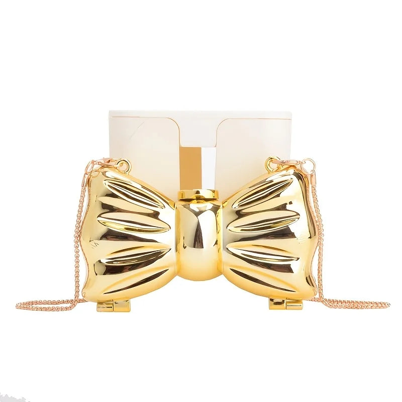Luxury Golden Designer Evening Clutch