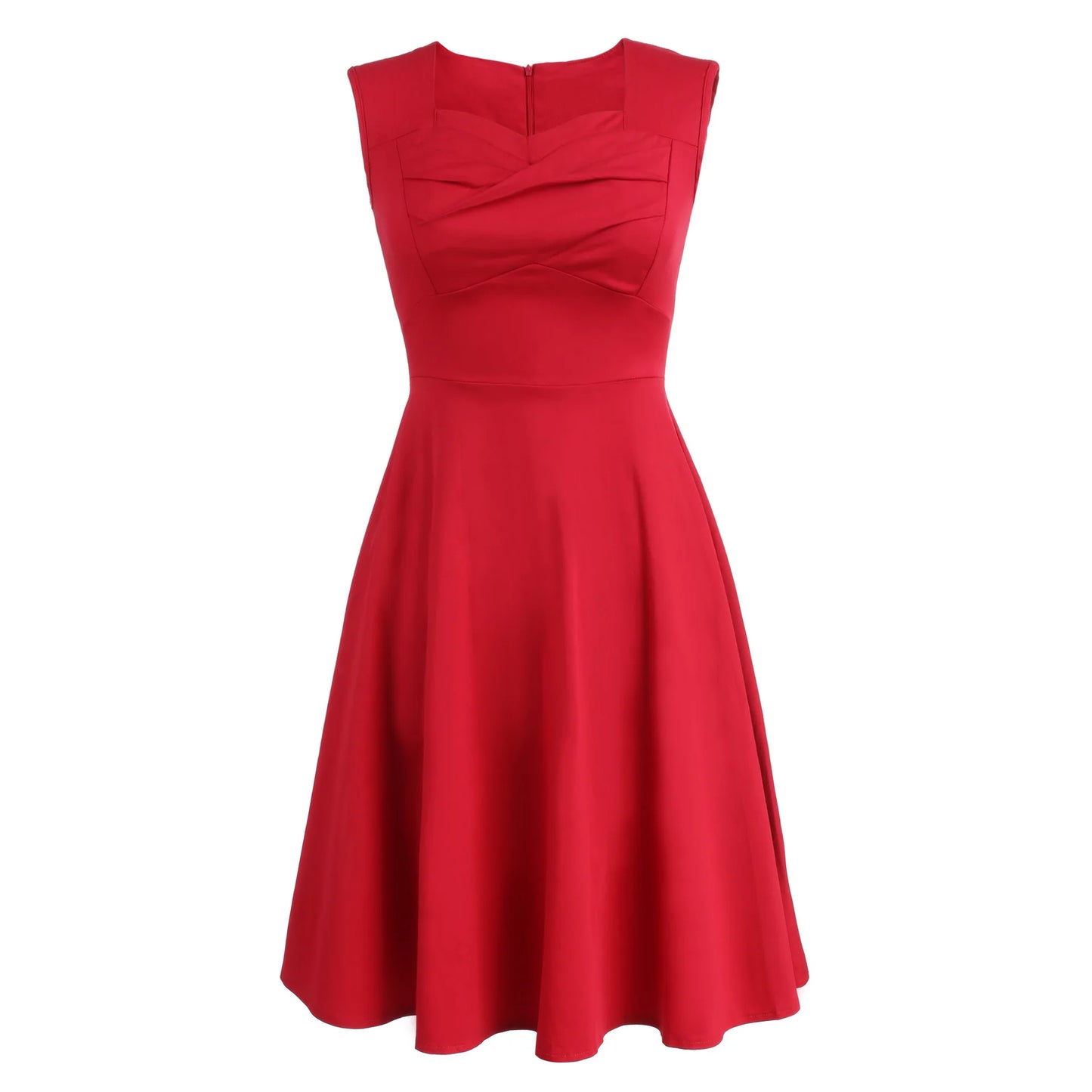 Designer Vintage Sleeveless Swing Dress