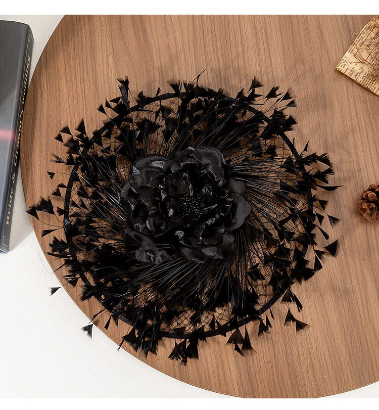 Signature Fancy Feather Derby Hat