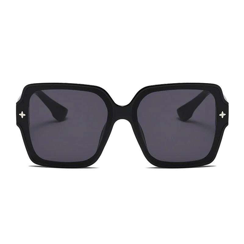 Luxury UV Protection Large Square Frame Sunglasses