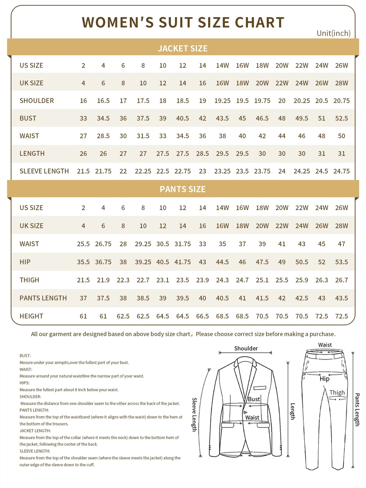 Women Peaked Lapel Double-breasted  2 Piece Blazer& Pants Suit