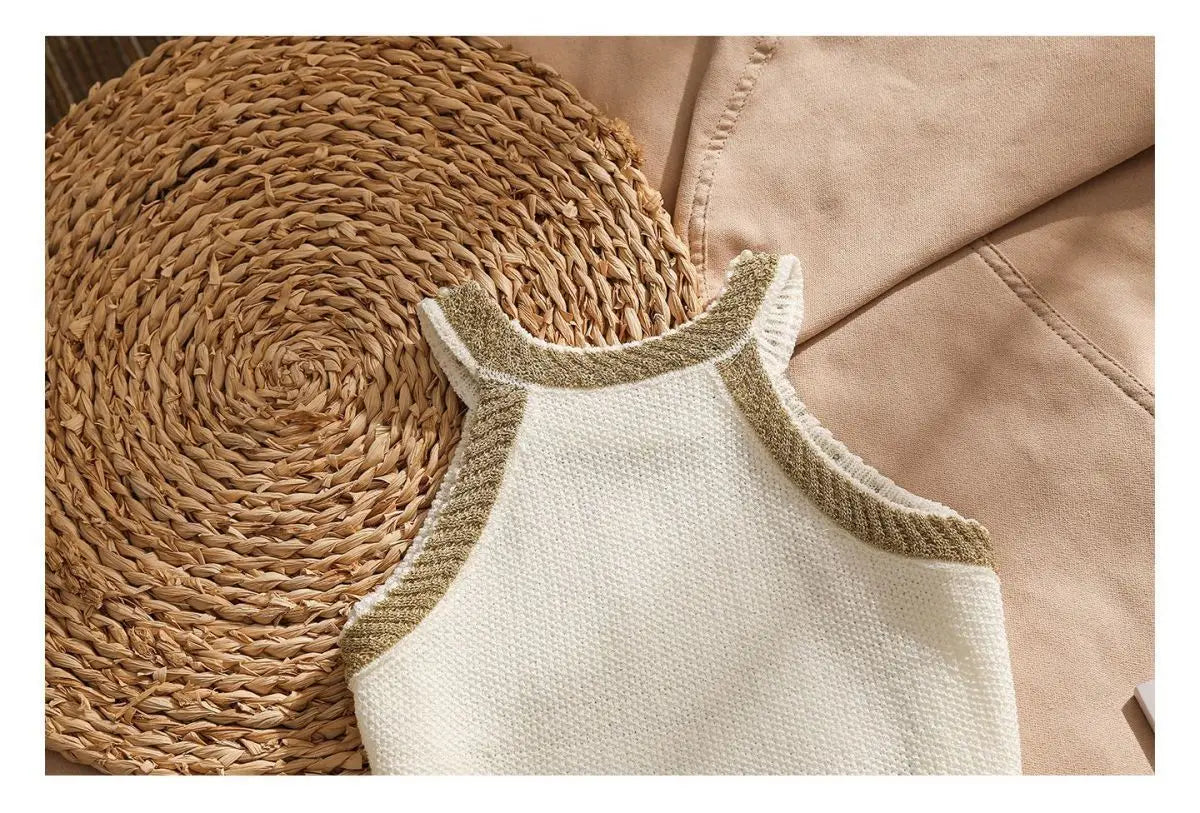 Designer Embroidered Solid Color Sleeveless Blouse