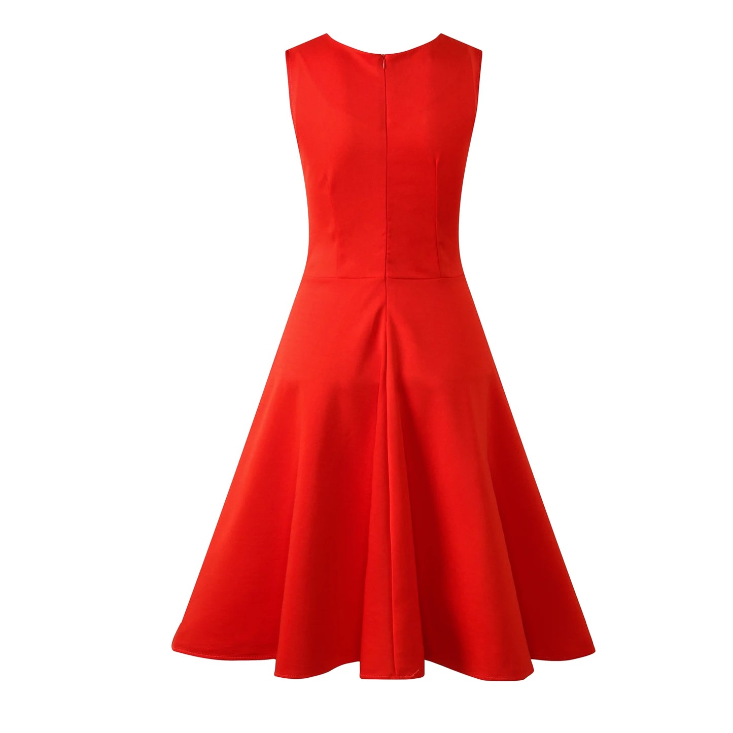 Designer Vintage Sleeveless Swing Dress