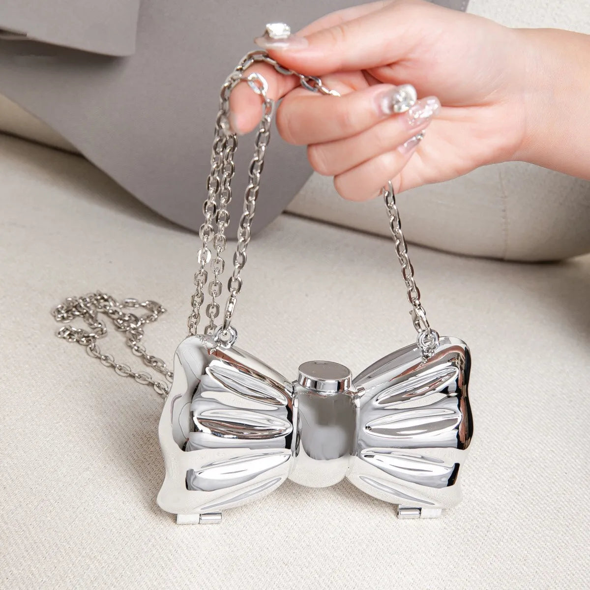 Luxury Golden Designer Evening Clutch